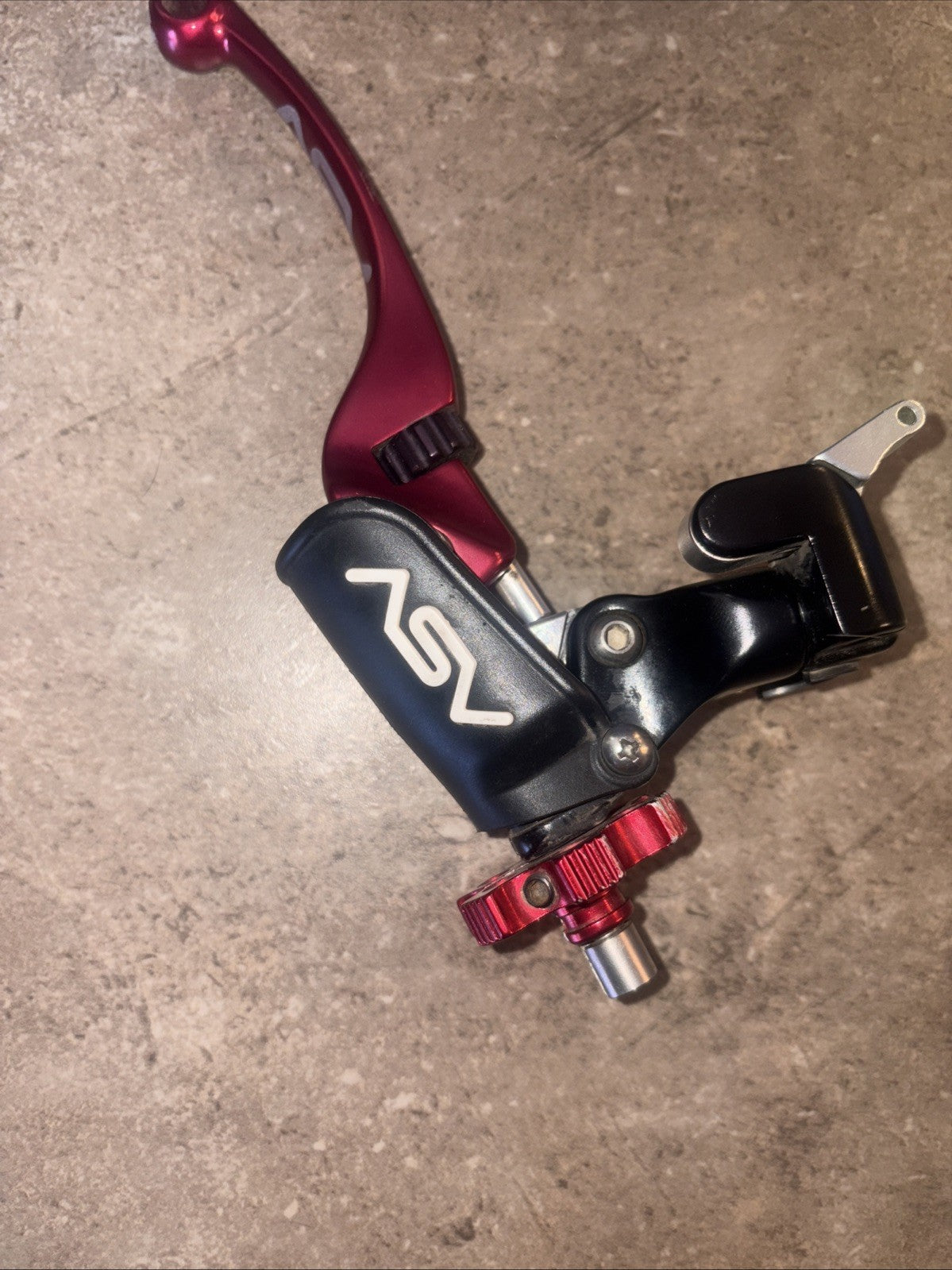 ASV C6 Series Pro Clutch Lever With Hot Start Black Crf450r 02-08 CRF250R 04-09