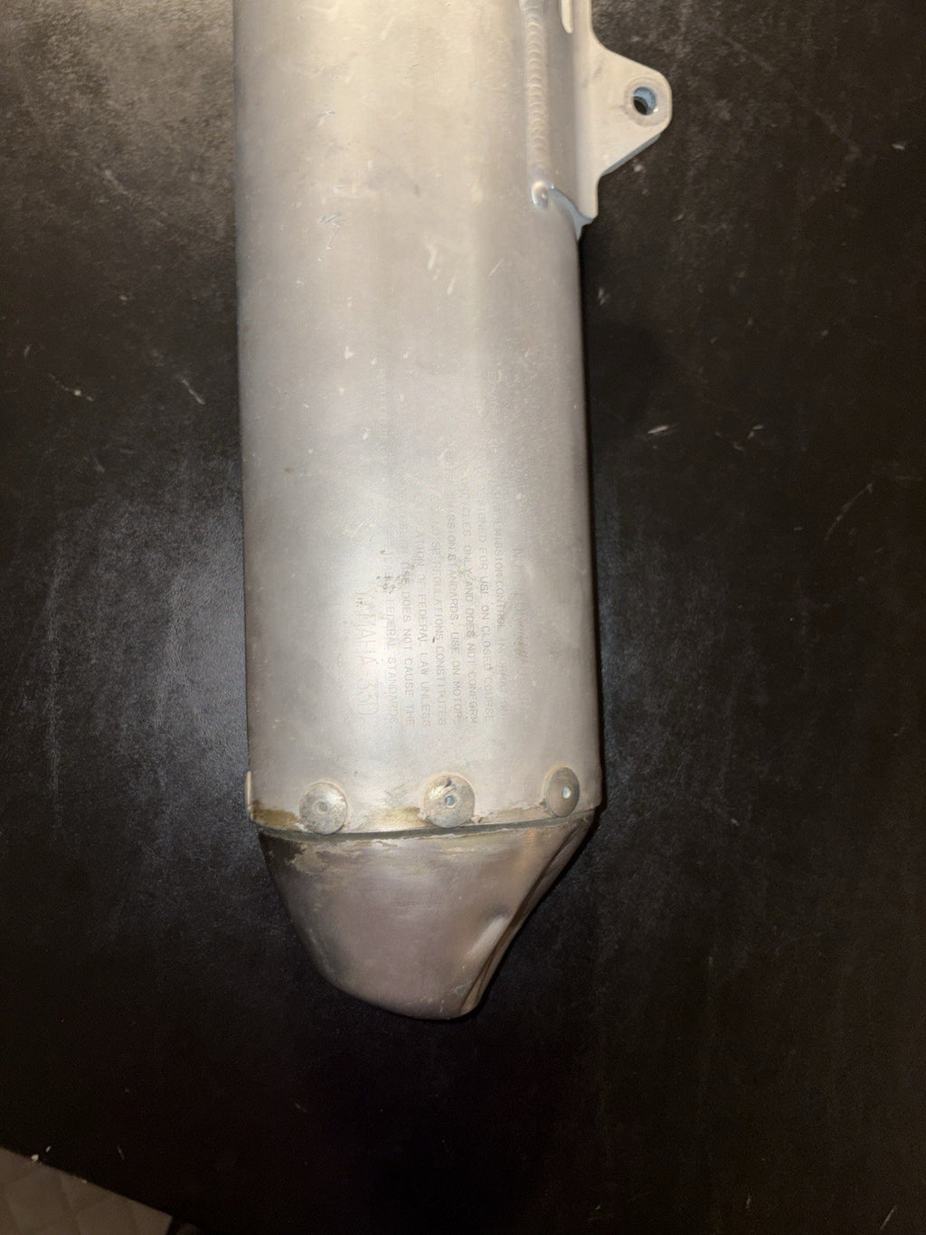 2010-2013 2012 YAMAHA Yz450f OEM Silencer Muffler Baffle Exhaust Tail End Pipe