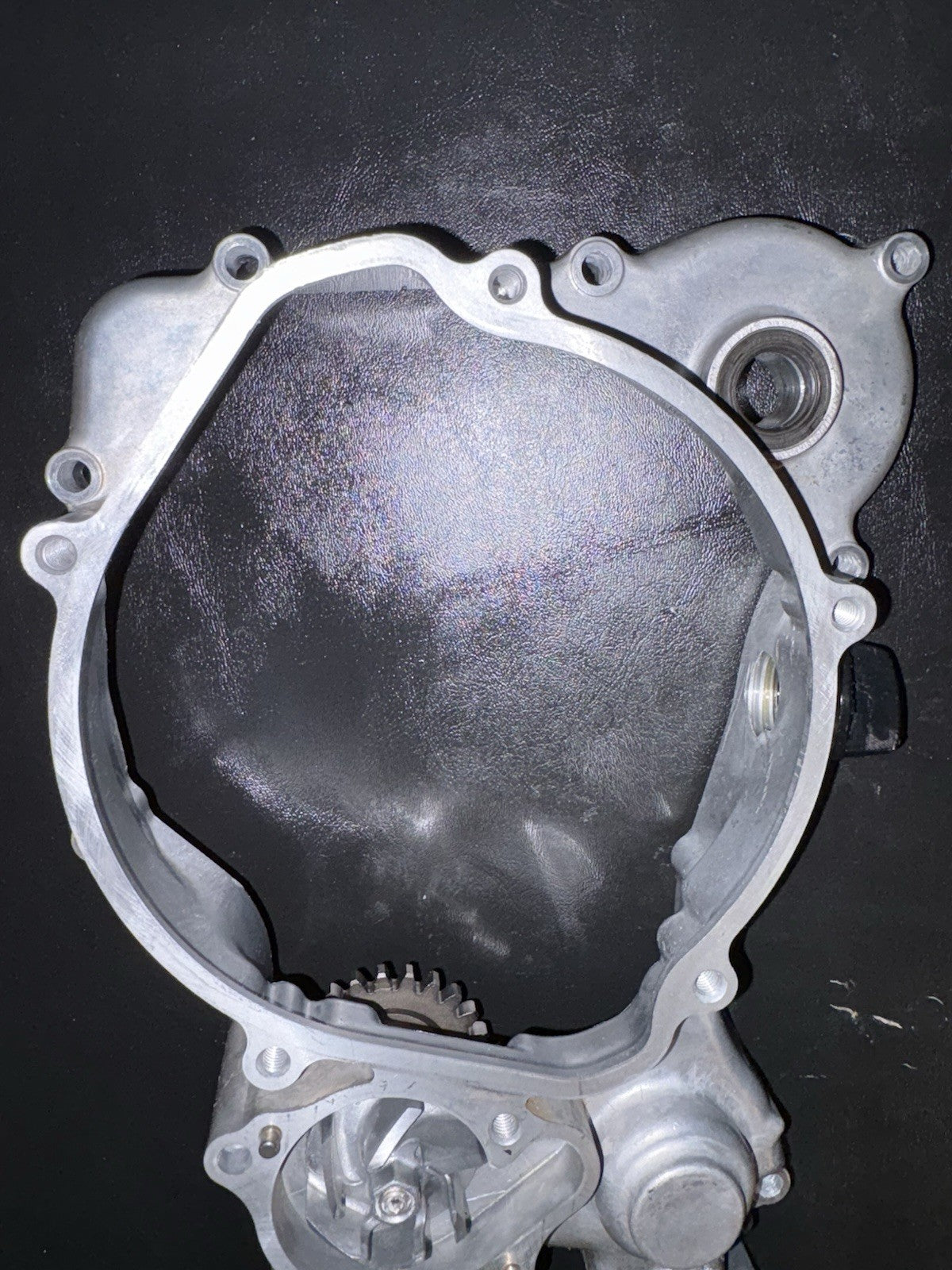2002 Honda Cr125r Inner Intermediate Clutch Right Case Cover Water Pump Housing