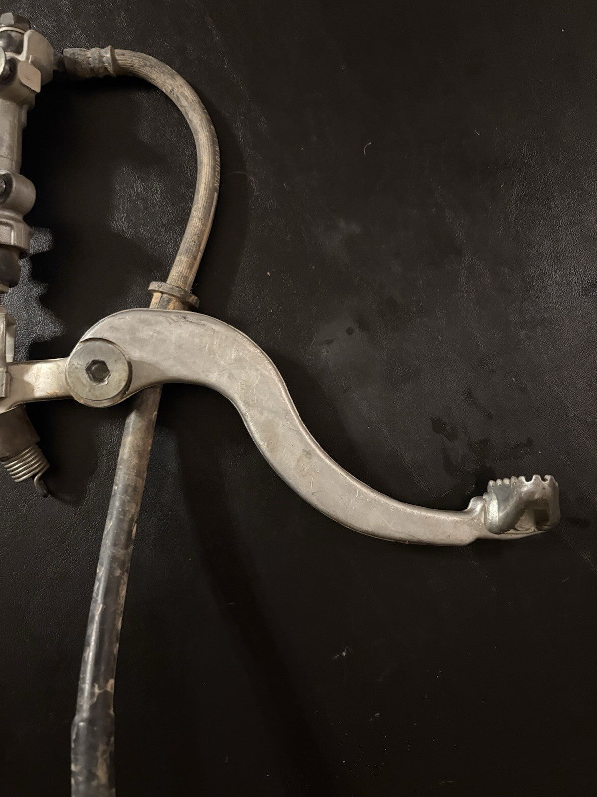 2005 - 2016 Honda Crf450r 2005 OEM Rear Brake Assembly Master Cylinder Caliper