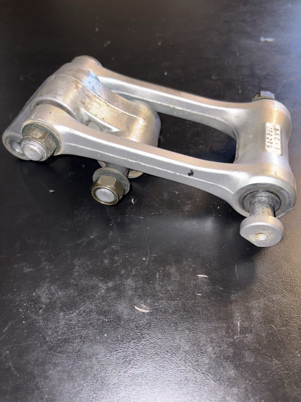 2006 Yamaha YZ450F OEM Rear Shock Linkage Links Relay Arm Bone Collar Assembly