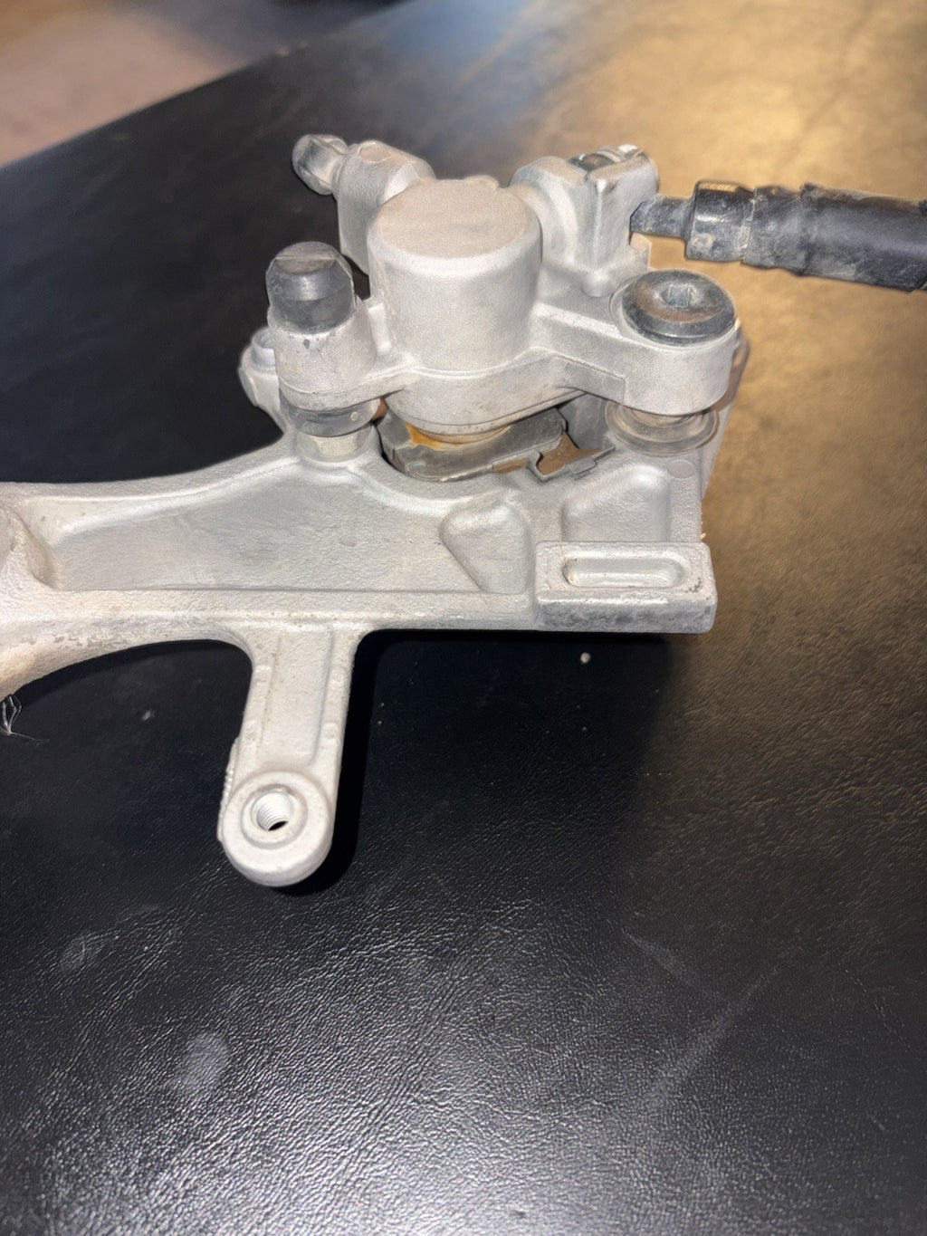 2007 Honda Crf450r OEM Rear Brake Assembly Master Cylinder Caliper