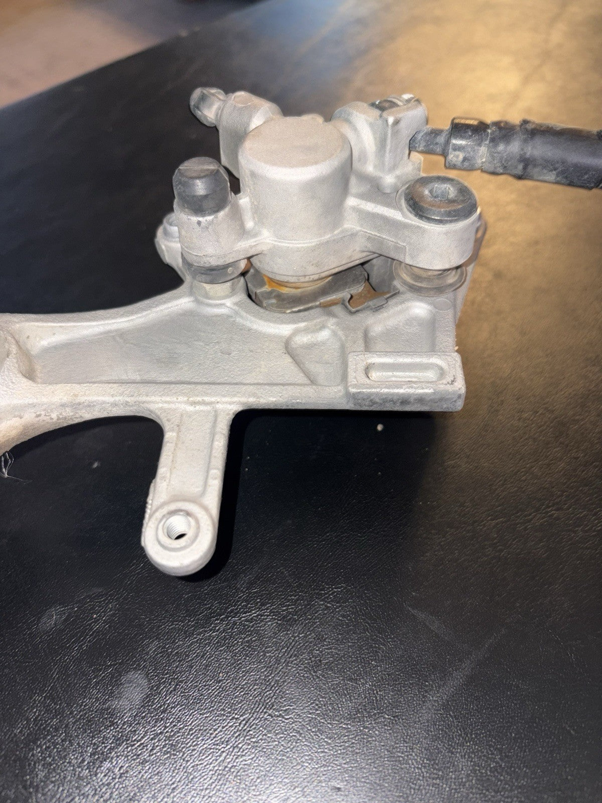 2007 Honda Crf450r OEM Rear Brake Assembly Master Cylinder Caliper