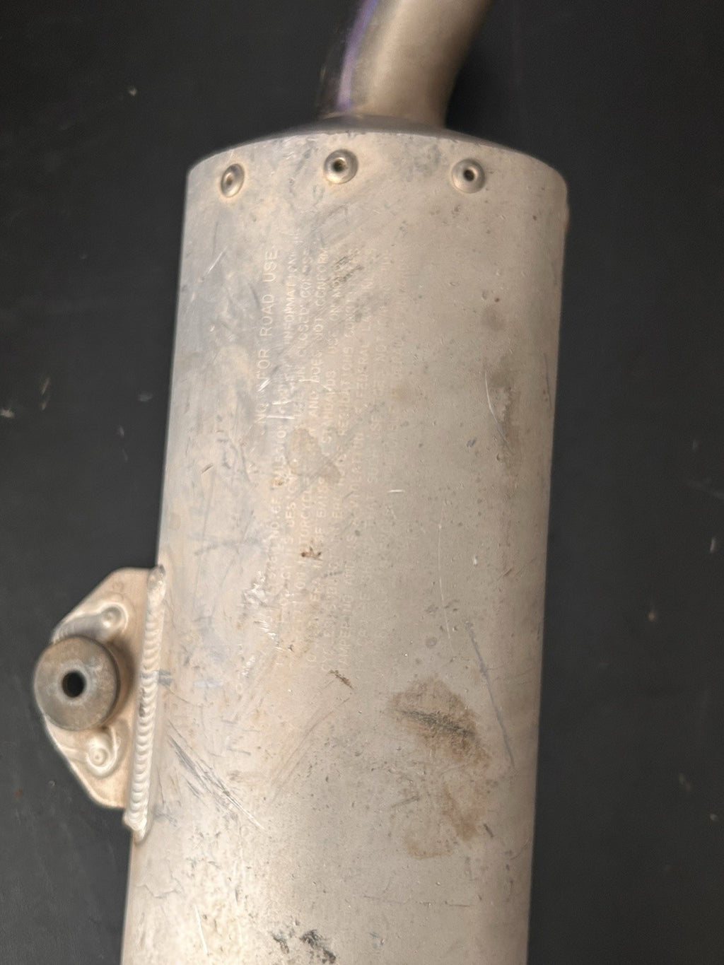2003 - 2005 04 Yamaha YZ250F OEM Exhaust Muffler Tail Pipe Silencer Assembly
