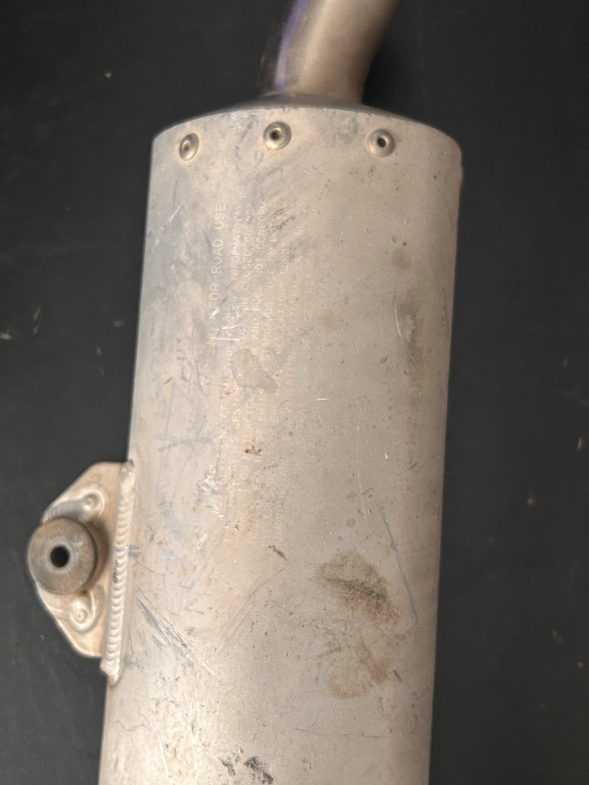 2003 - 2005 04 Yamaha YZ250F OEM Exhaust Muffler Tail Pipe Silencer Assembly