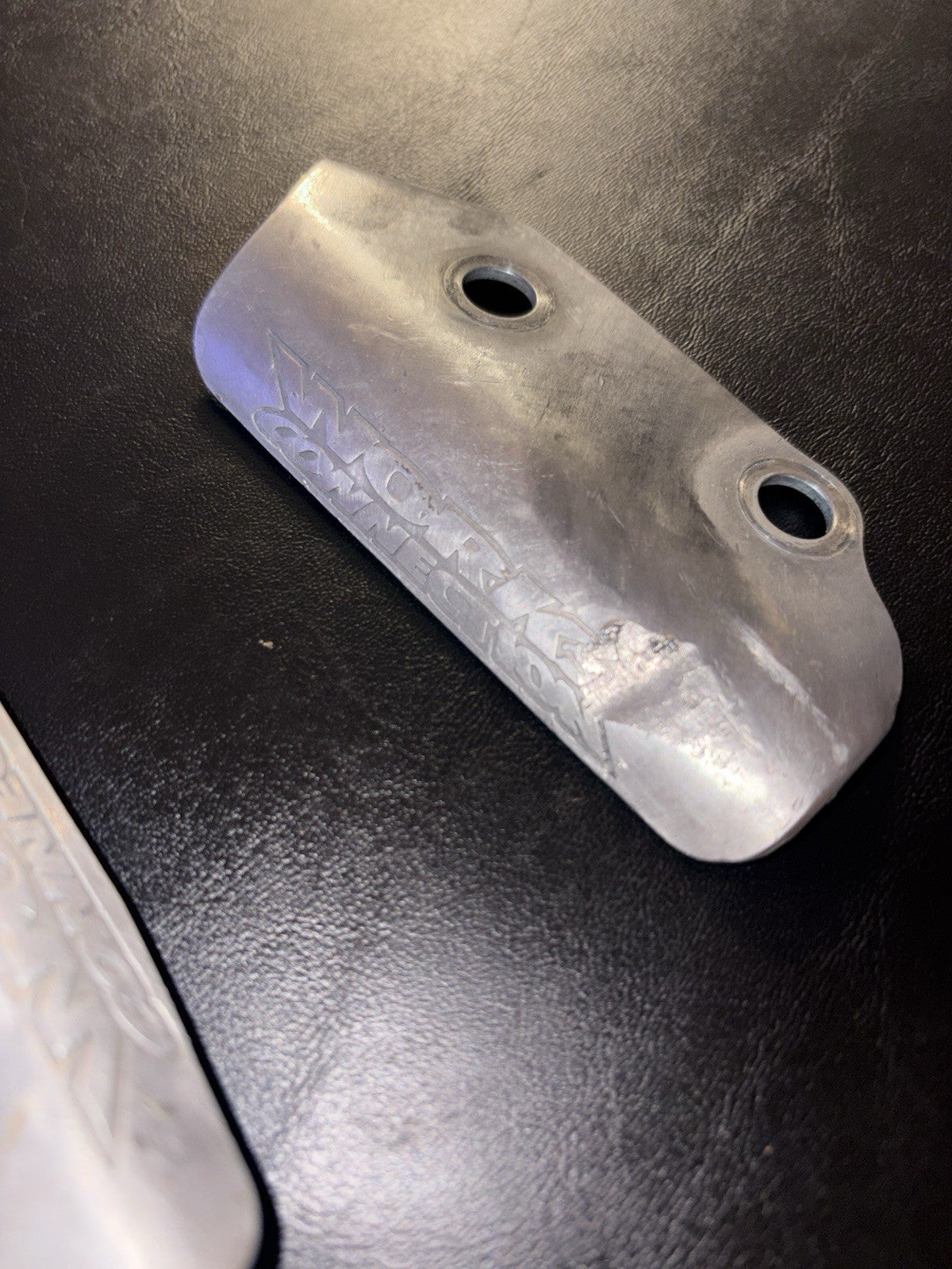 2000 2001 CR250R CR250 Works Connection Boot Frame Guard Protector Plate Set L/R