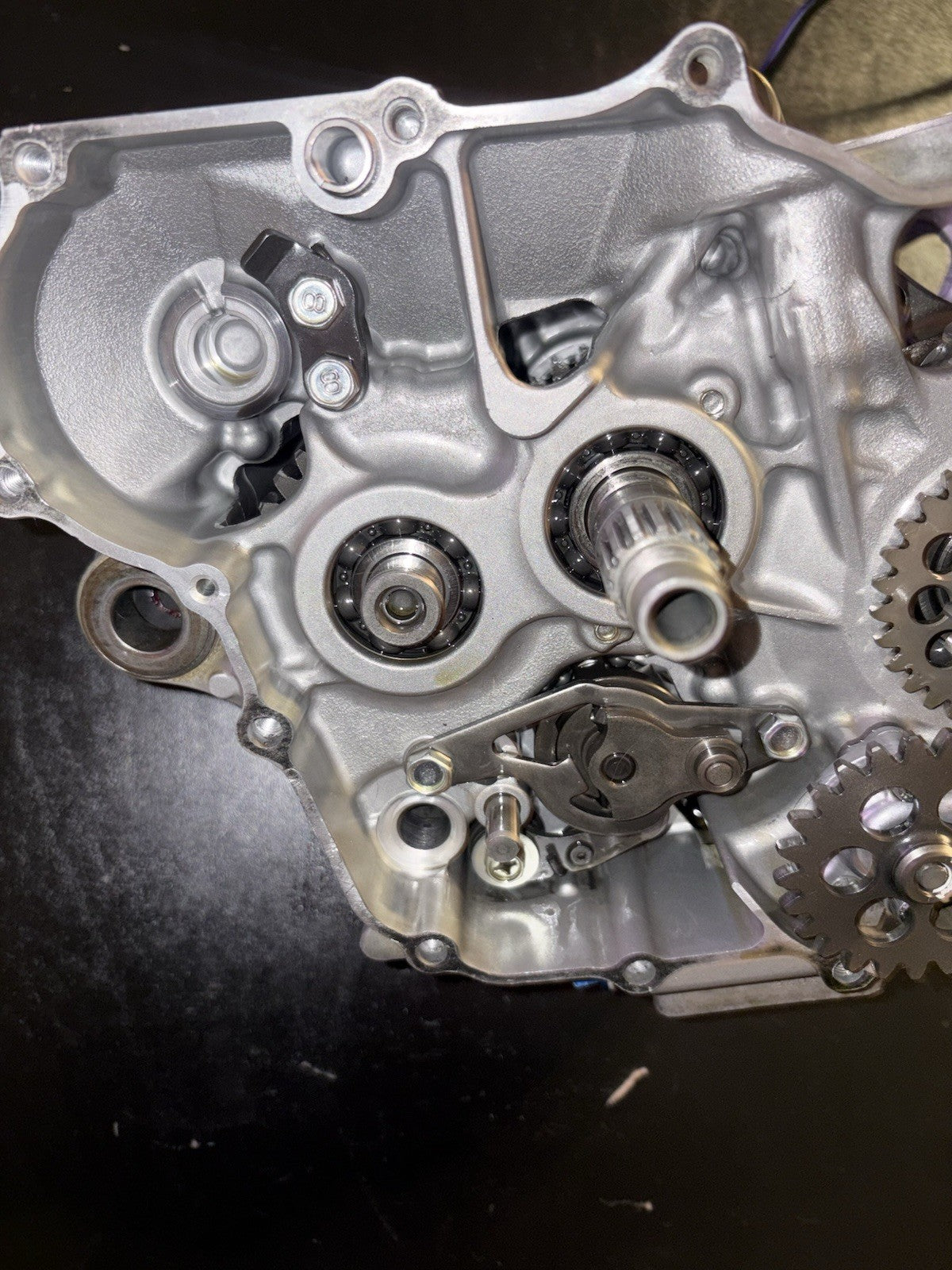 2015 Yamaha Yz250f OEM Complete Engine Bottom End Transmission Crankcase Cases