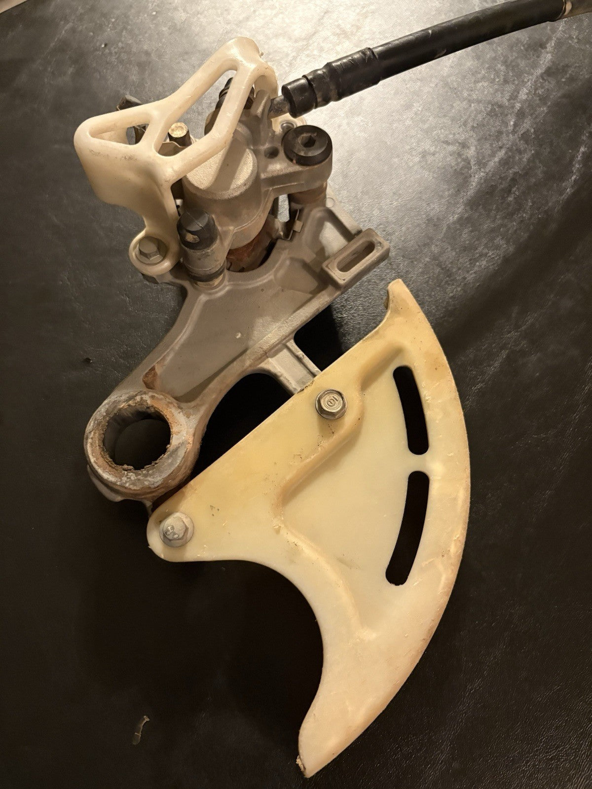 2005 - 2016 Honda Crf450r 2005 OEM Rear Brake Assembly Master Cylinder Caliper