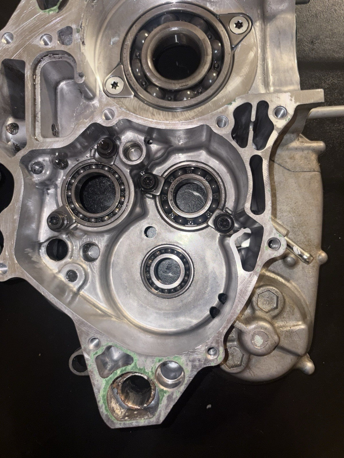 2008 Honda Crf250r OEM Engine Motor Bottom End Cases Crankcase Block Left Right