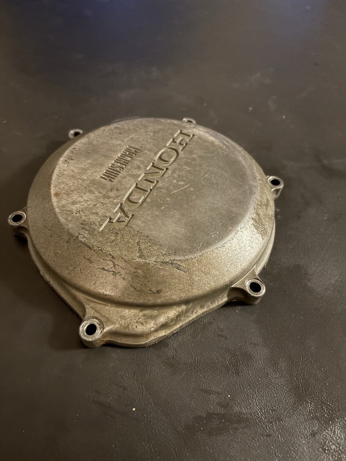 2004 02-08 HONDA CRF450R OEM RIGHT SIDE CASE OUTER CLUTCH COVER 11351-MEB-670