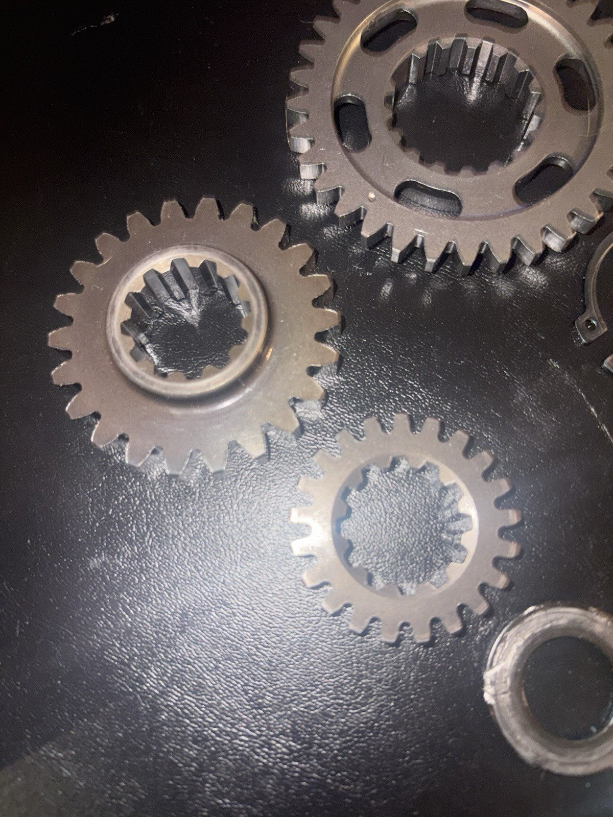 09-15 KAWASAKI KX450F ENGINE MOTOR CRANKSHAFT PRIMARY GEAR COMPLETE CRANK GEARS