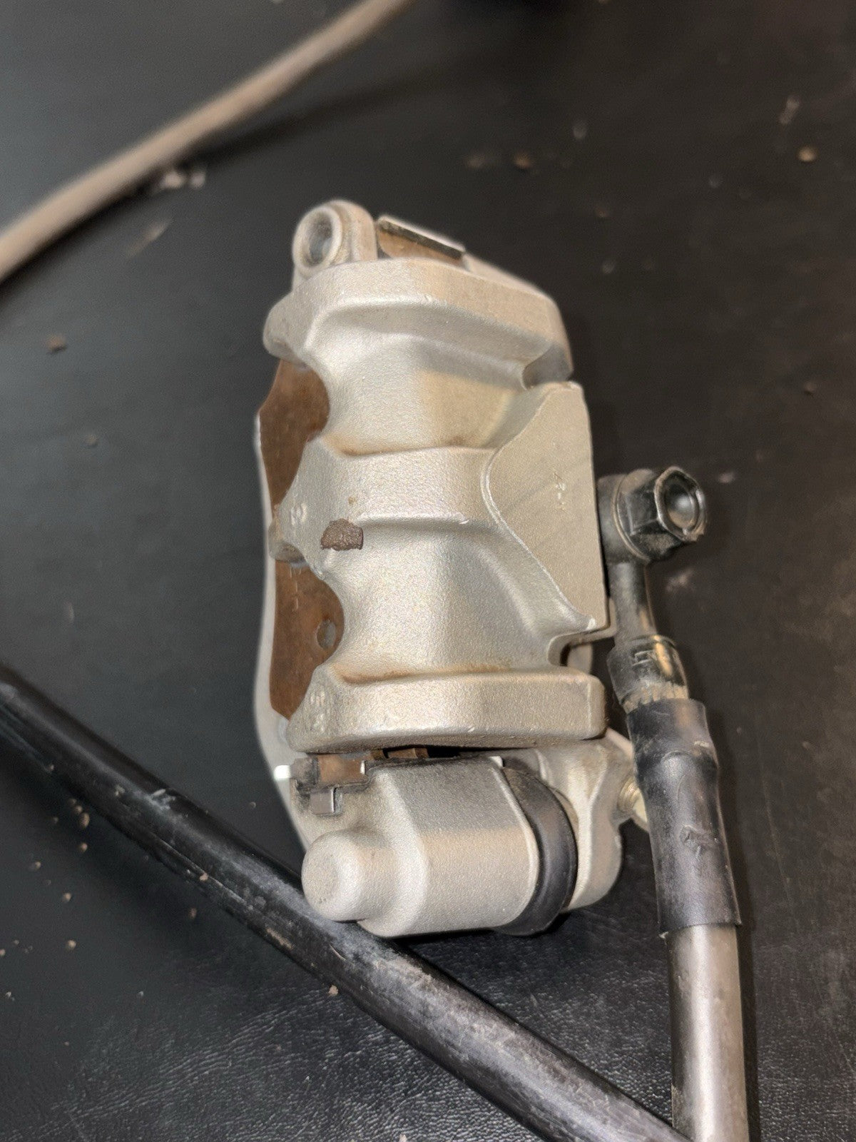 2006 Honda Crf250r Front Brake Assembly OEM Caliper Master Cylinder Line Lever