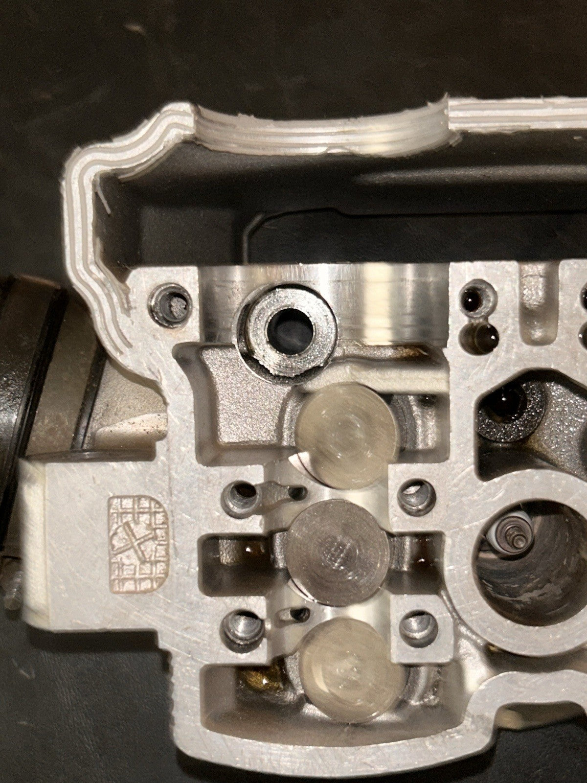 2004 Yamaha Yz250f OEM Cylinder Head Complete Valves Valve Train Assembly Top