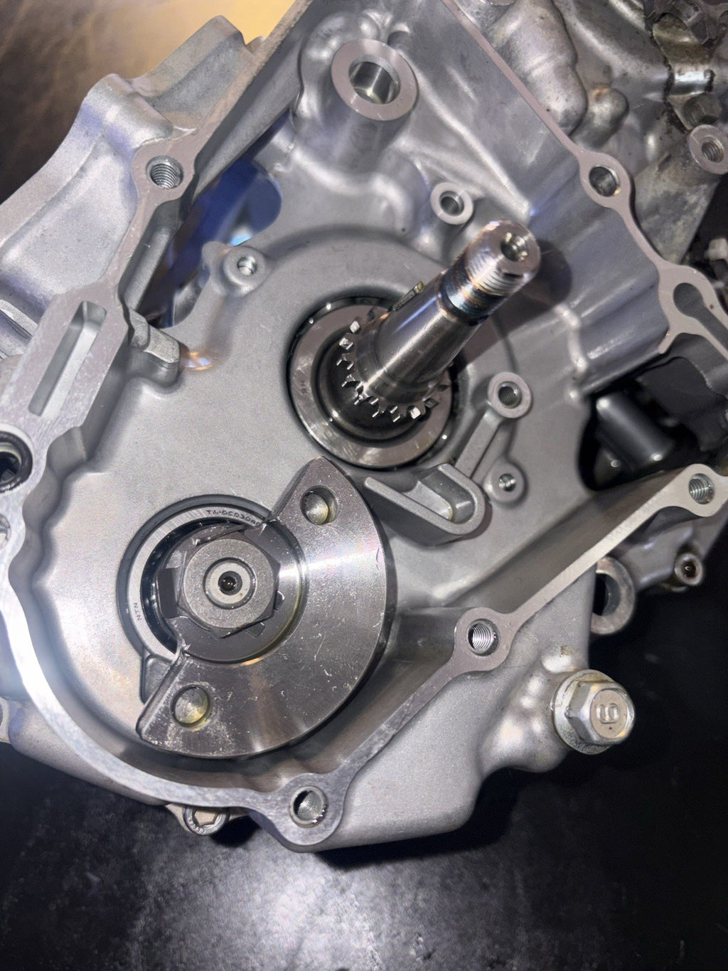 2006-2009 Yamaha YZ450F Crankcase Engine Crank Case Bottom End Crankshaft Tranny