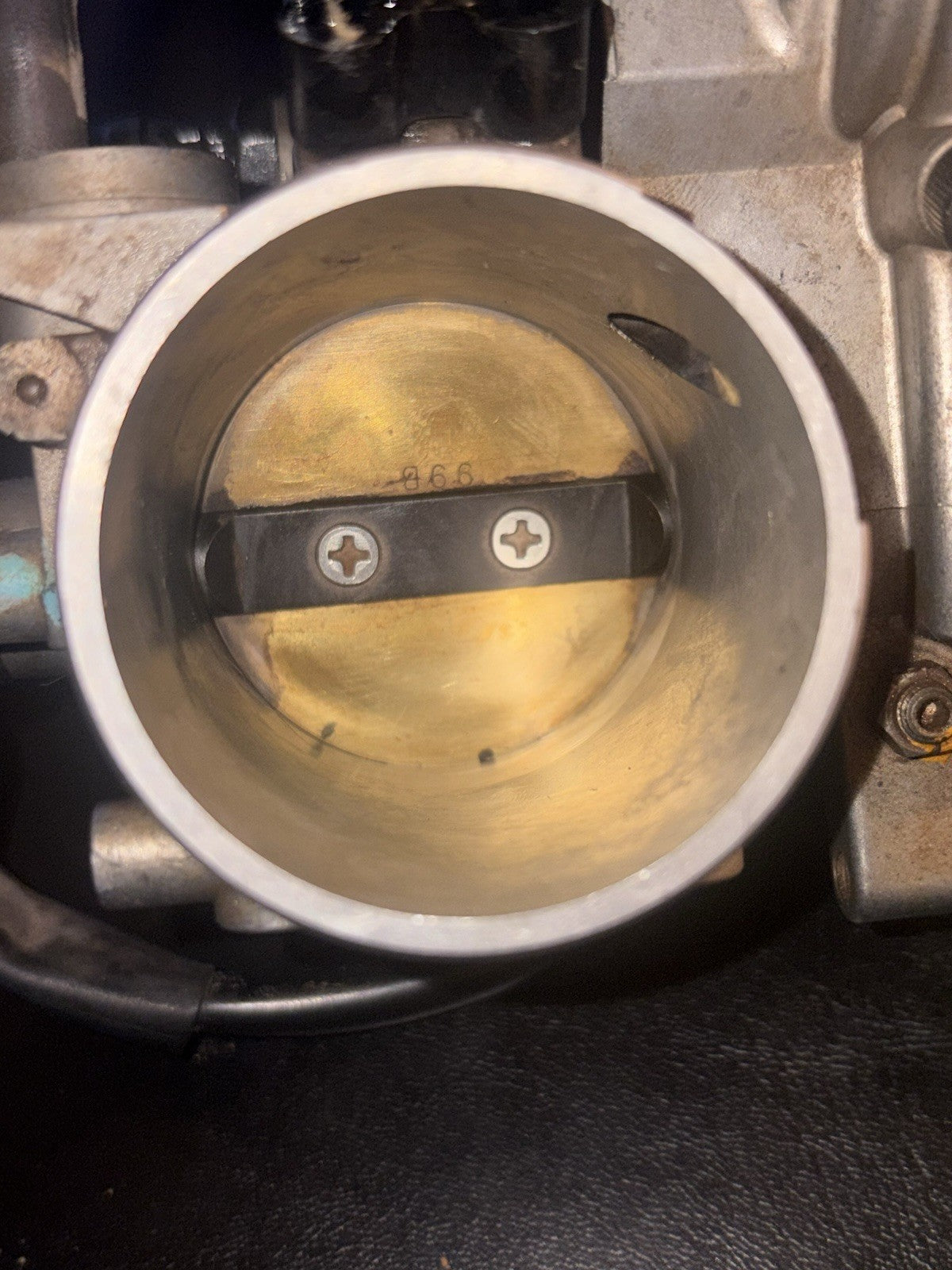 2009  09-11 KAWASAKI KX450F OEM KEIHIN MAIN FUEL INJECTOR THROTTLE BODY ASSEMBLY