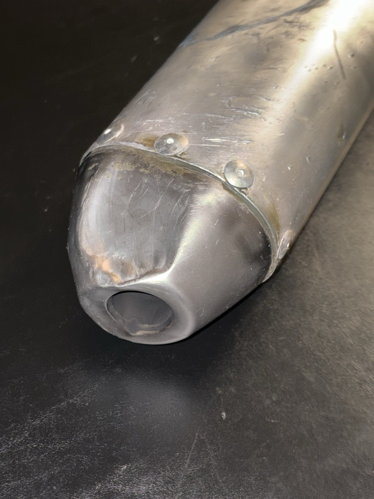 2010-2013 2012 YAMAHA Yz450f OEM Silencer Muffler Baffle Exhaust Tail End Pipe