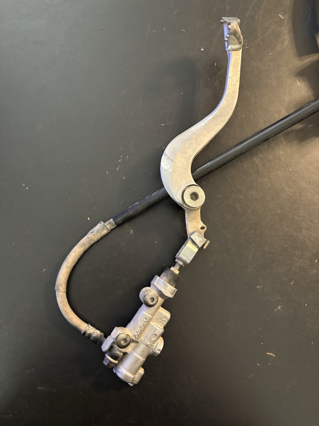 2005 - 2009 Honda CRF250R OEM Rear Back Brake Caliper Master Cylinder Lever