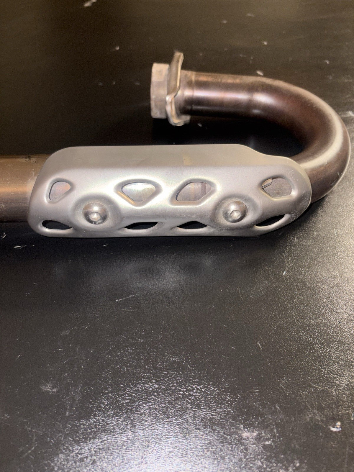 2016 Suzuki Rmz250 OEM Exhaust Manifold Header Head Pipe Heat Sheild