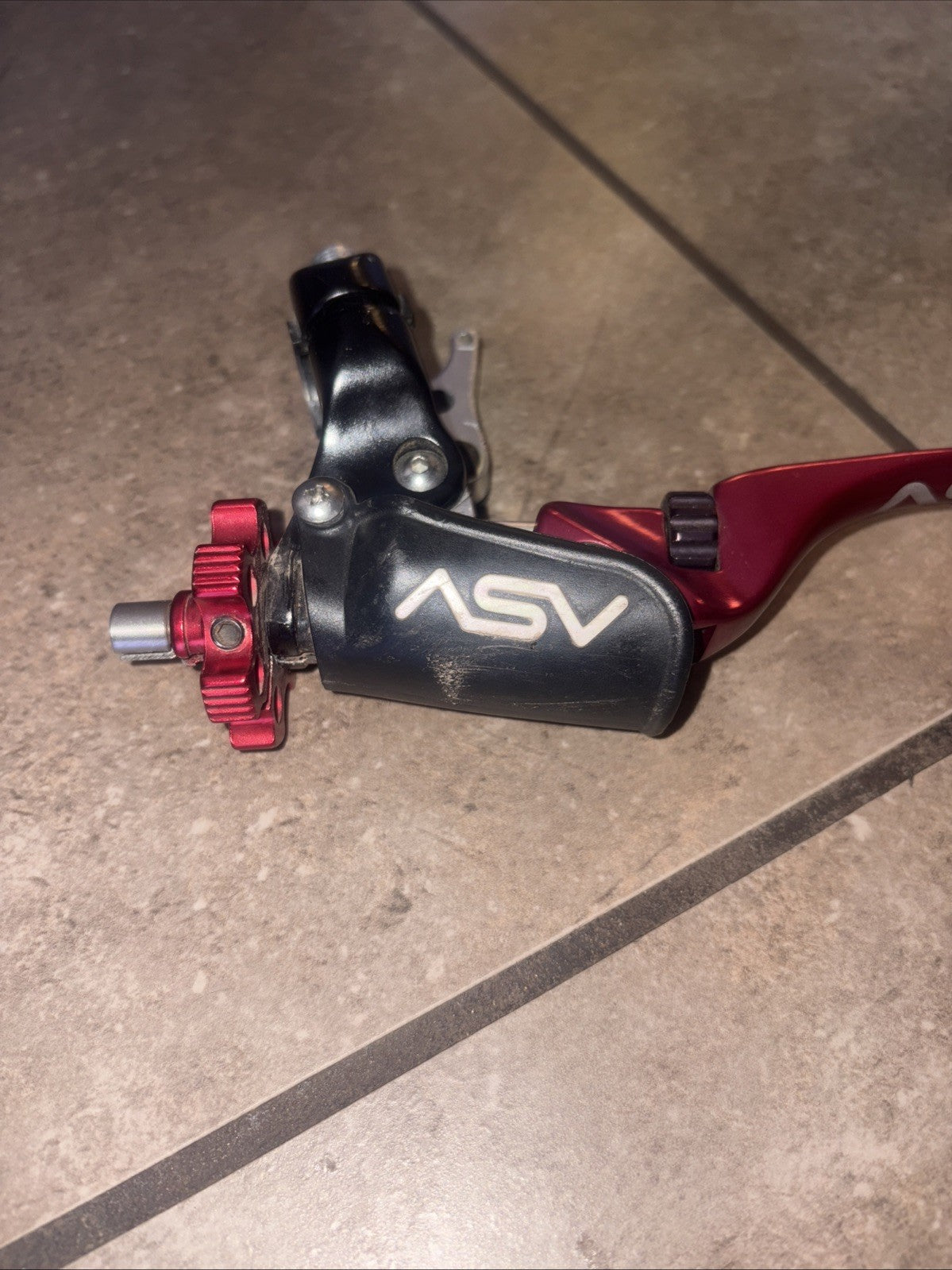 ASV C6 Series Pro Clutch Lever With Hot Start Black Crf450r 02-08 CRF250R 04-09