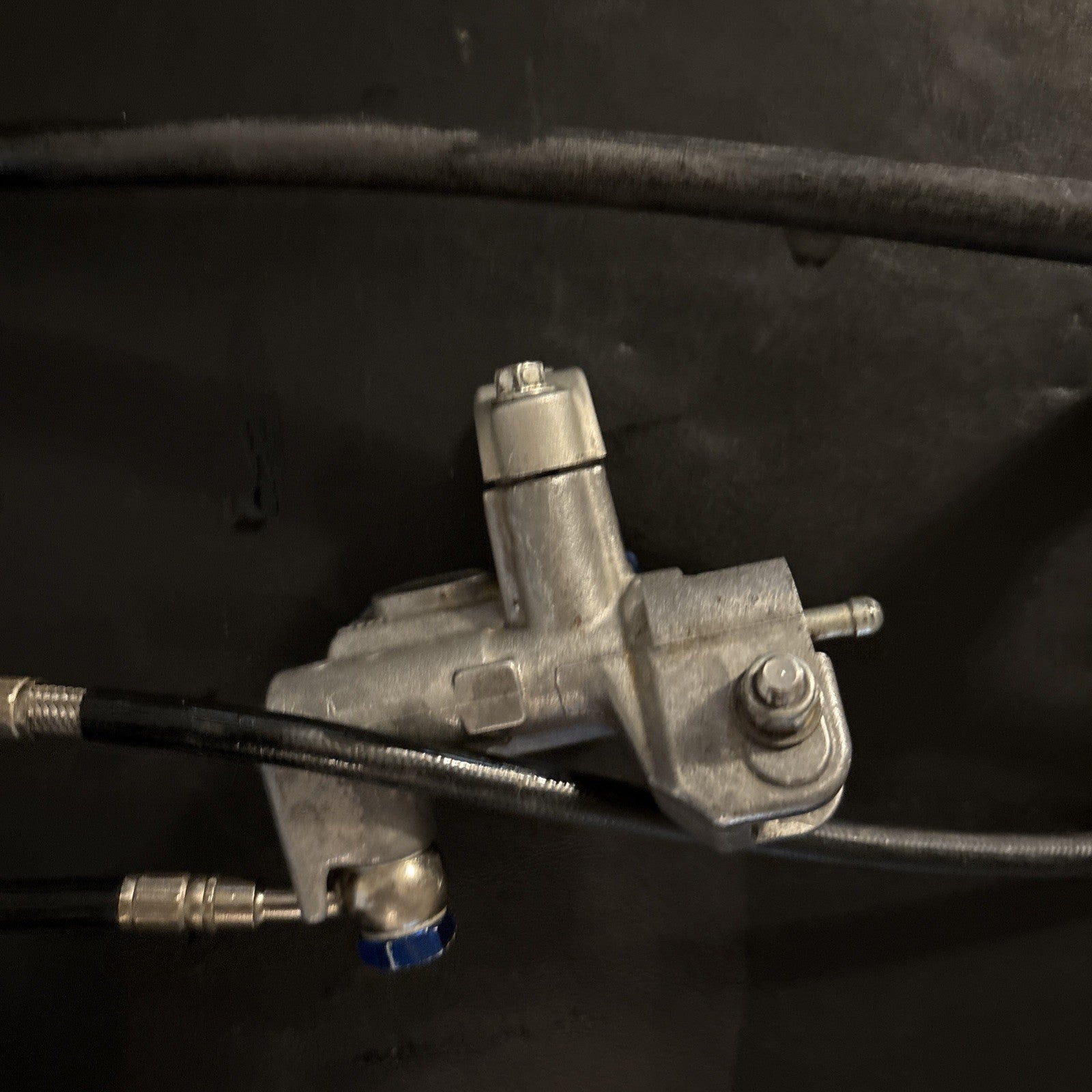 2013-2016 13 Kawasaki Kx250f OEM Front Brake Master Cylinder Braided Brake Line