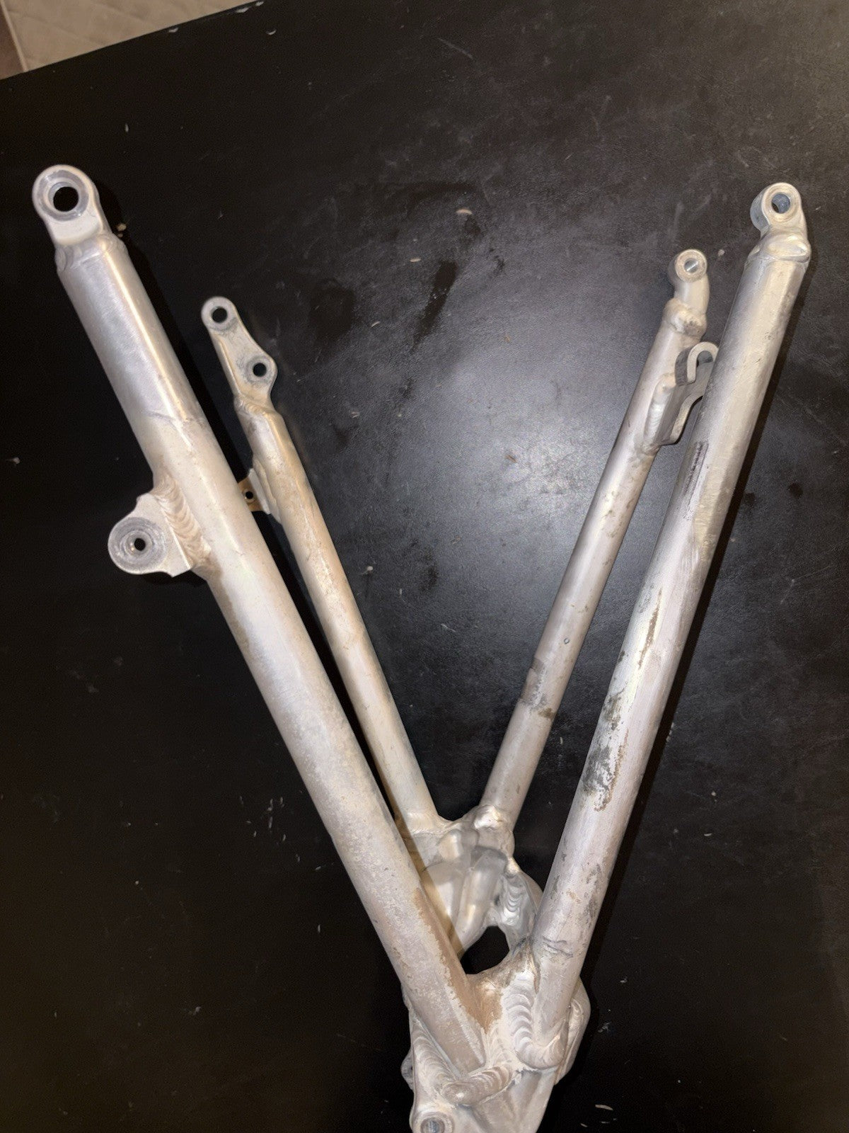 2008 08 HONDA CRF250R CRF 250 OEM REAR BACK SUBFRAME SUB FRAME BRACKET MOUNT