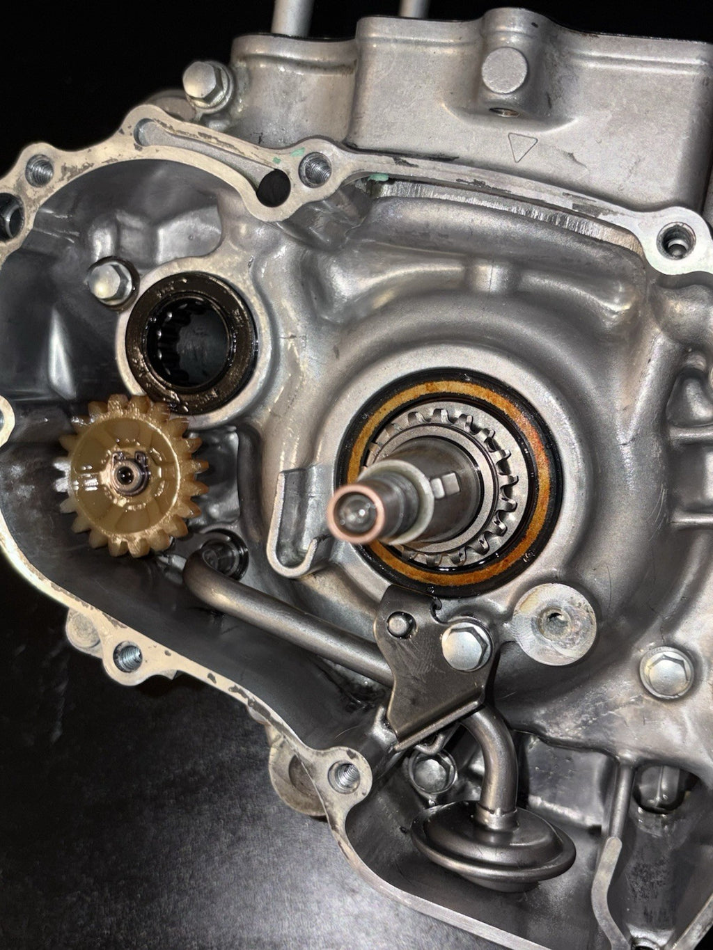 2004 Honda Crf450r OEM Engine Transmission Motor Bottom End Crank Cases Block