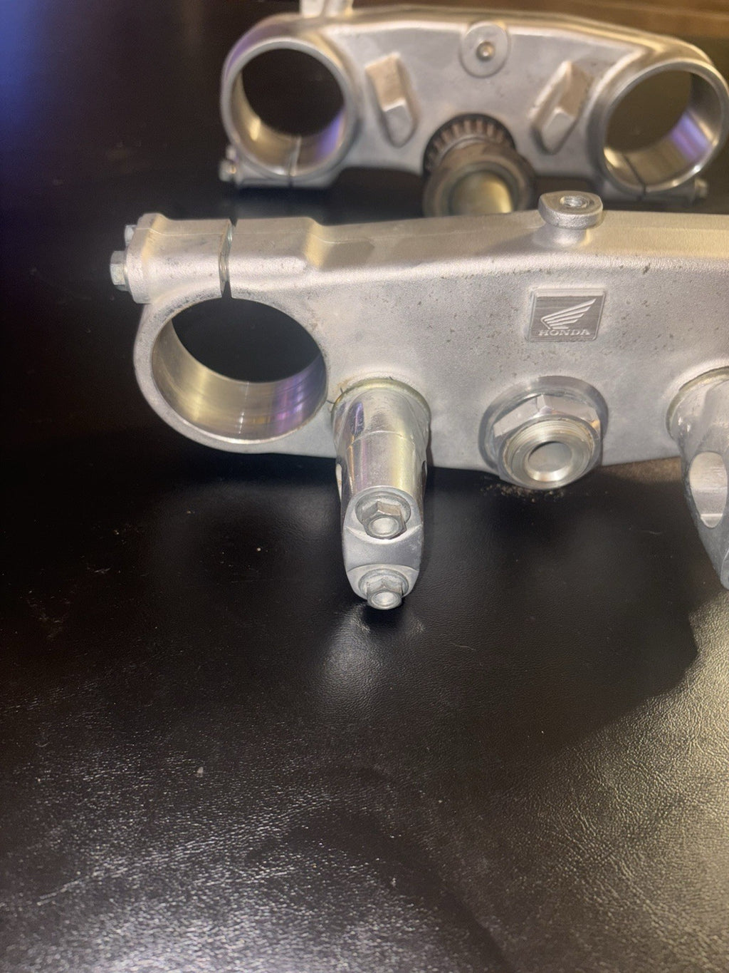 HONDA 00-03 CR125R CR250R OEM LOWER UPPER TRIPLE TREE CLAMPS STEERING STEM HEAD