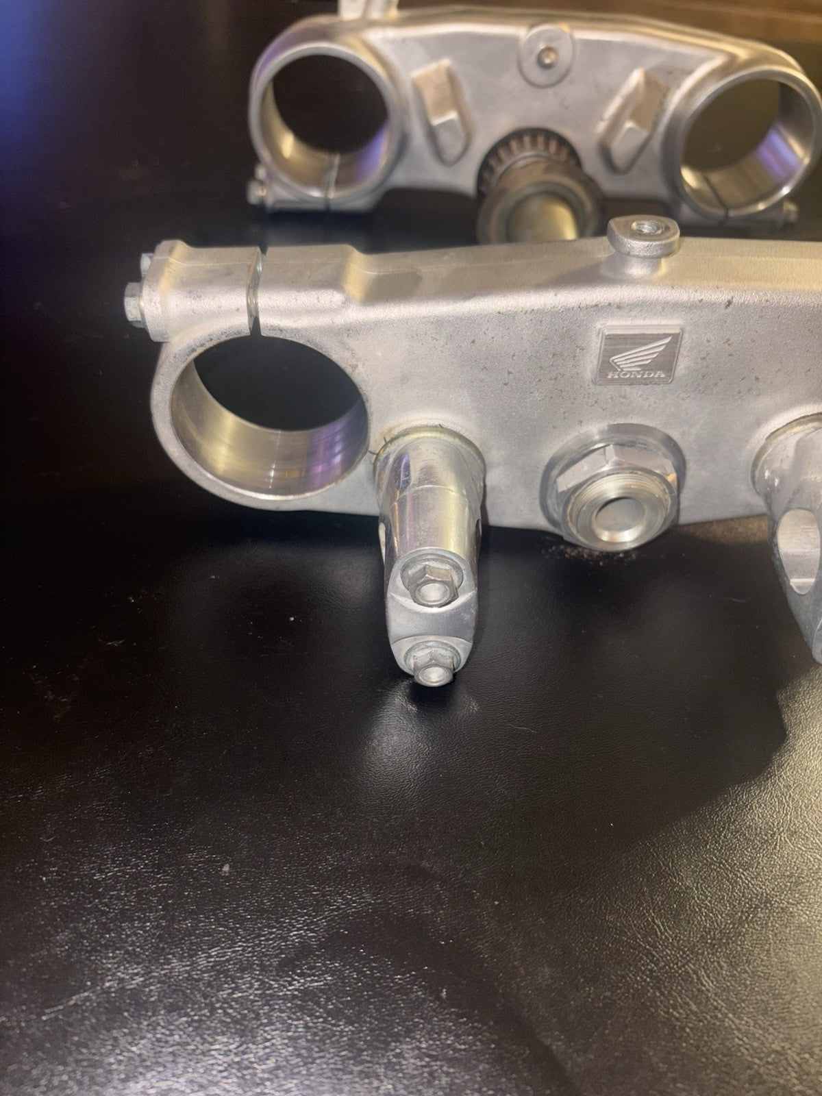 HONDA 00-03 CR125R CR250R OEM LOWER UPPER TRIPLE TREE CLAMPS STEERING STEM HEAD
