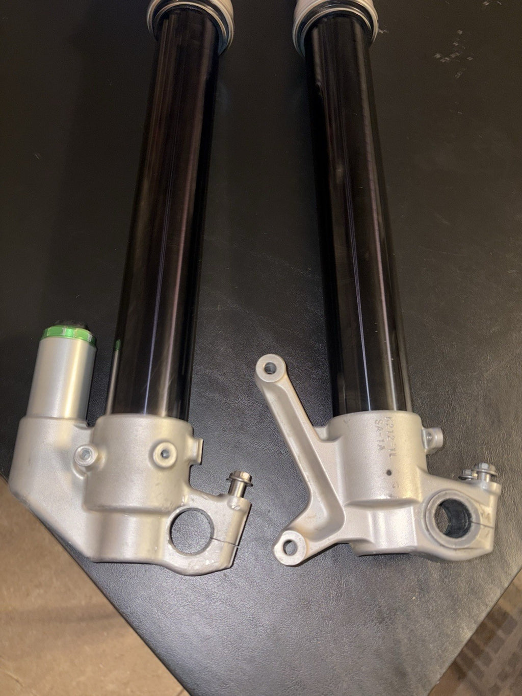 2015 KAWASAKI KX450F KX 450F OEM SHOWA AIR TAC FRONT SUSPENSION FORKS SHOCK