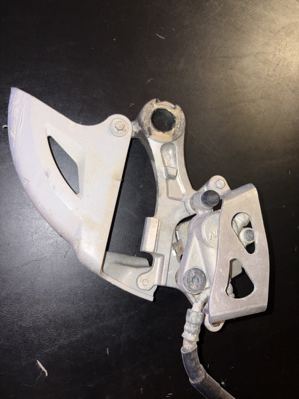 2006 - 2008 Yamaha YZ450F OEM Rear Brakes Assembly Caliper Master Cylinder Line