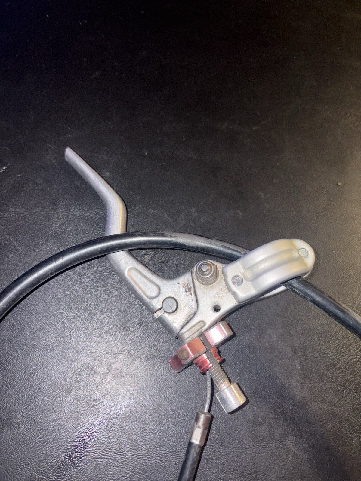 2003 Hond Cr250r OEM Clutch Perch Lever Mount Cable Assembly