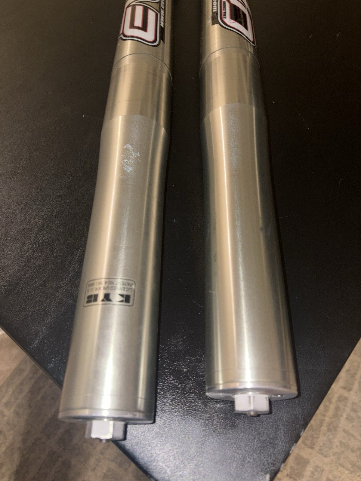2002 Honda Cr125r  OEM KYB Front Forks Shock Suspension Springs Pair Left Right