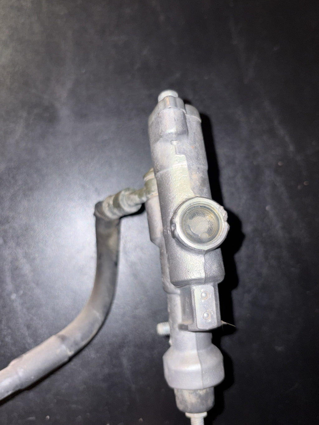 2006 - 2008 Yamaha YZ450F OEM Rear Brakes Assembly Caliper Master Cylinder Line