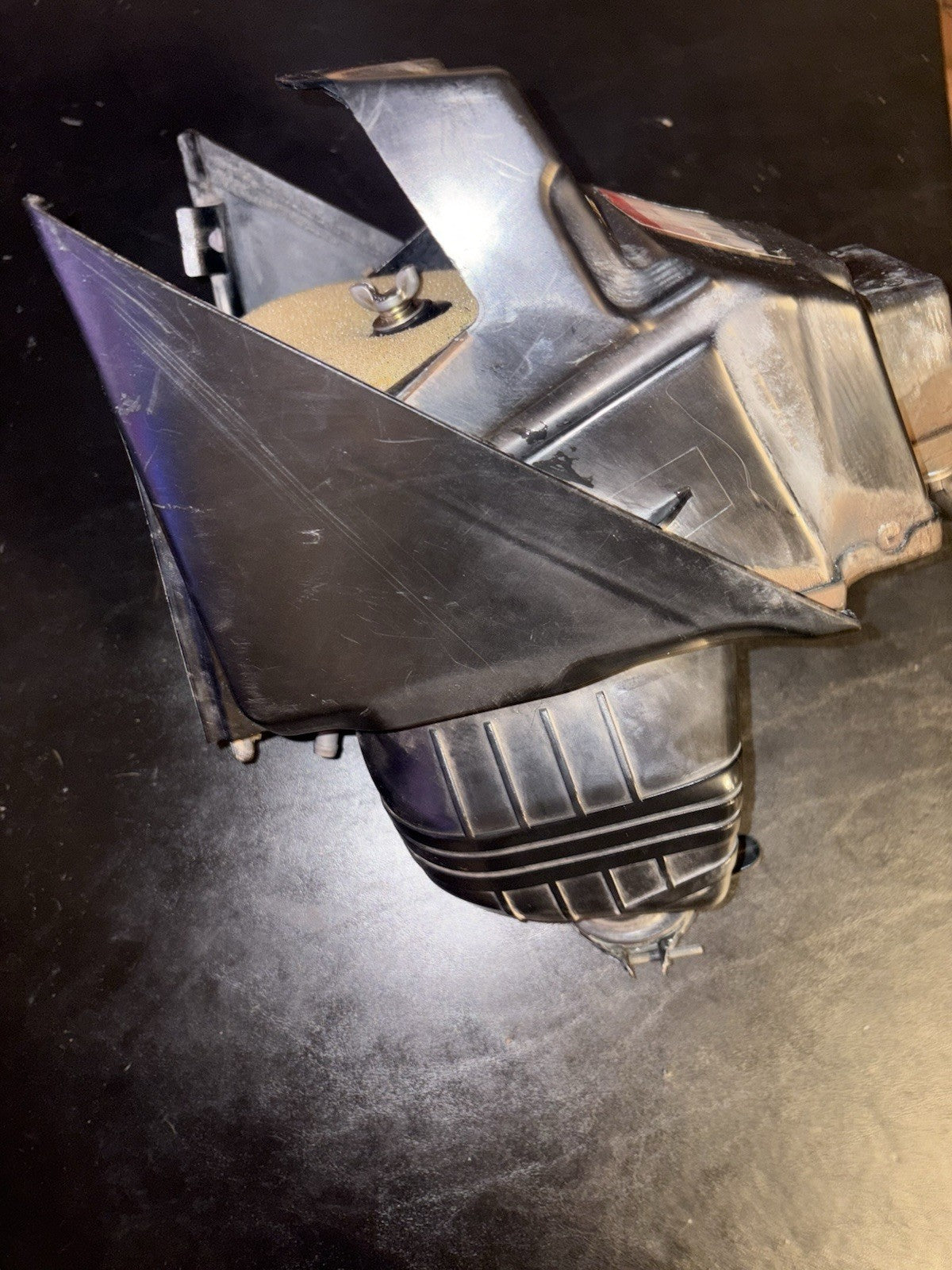 2005 05 CRF250R CRF250 OEM Air Box Cleaner Airbox Intake Filter Cage Assembly