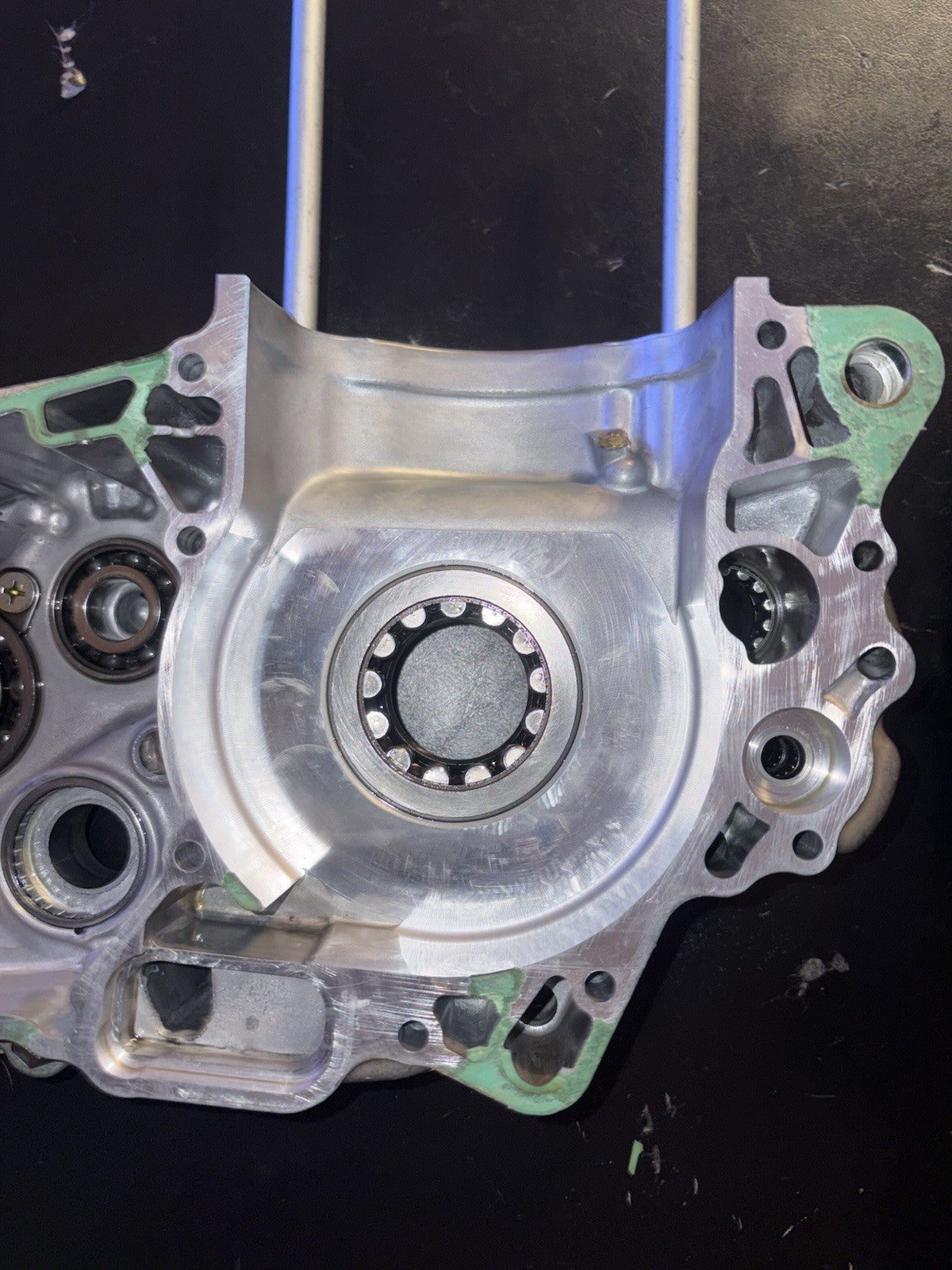 2008 Honda Crf450r OEM Engine Motor Crankcase Cases Block Bottom End Set Pair