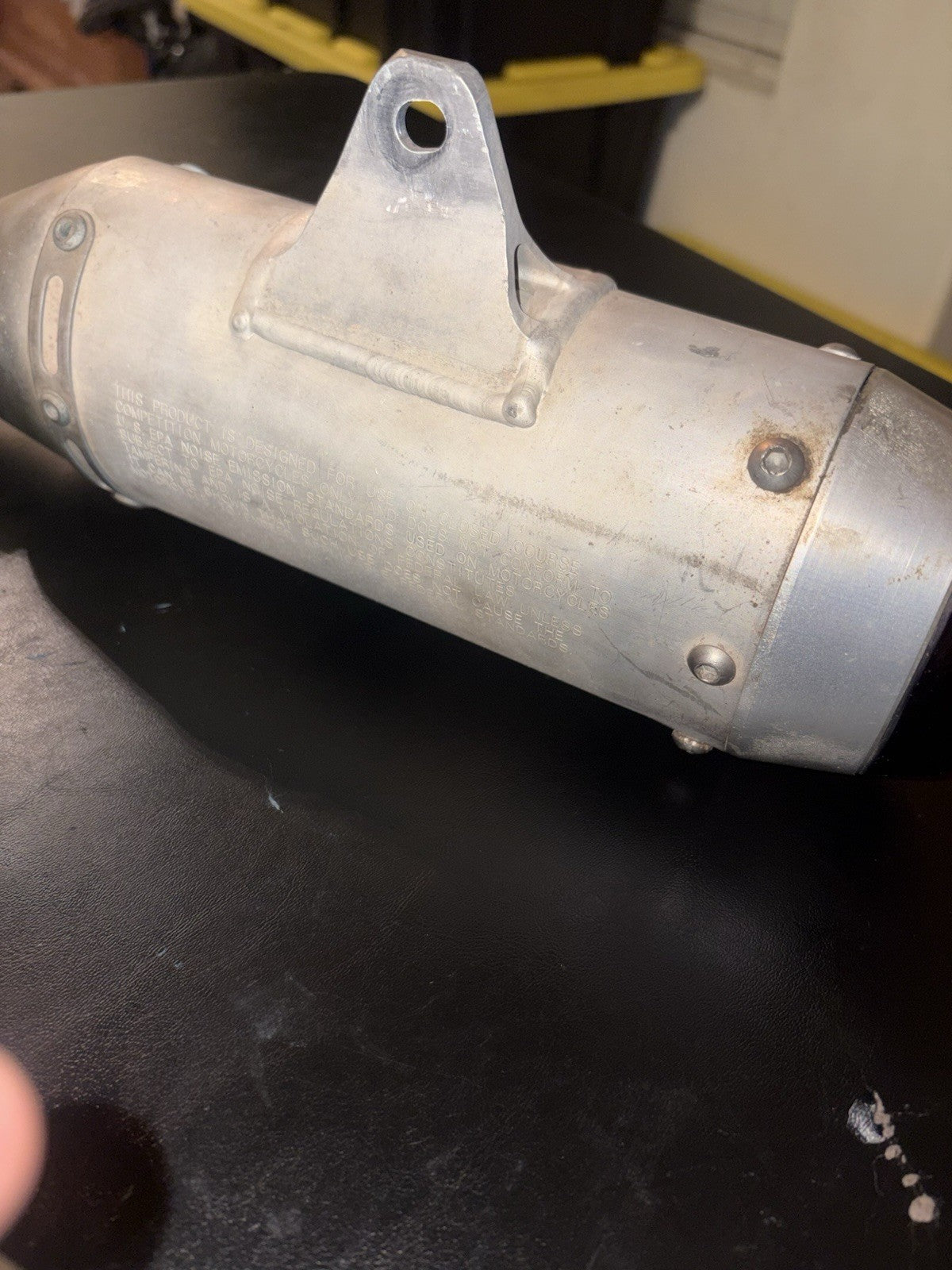 2006-2009 CRF250R OEM Exhaust Mid Y Pipe Dual Muffler Silencer Tail Slip On