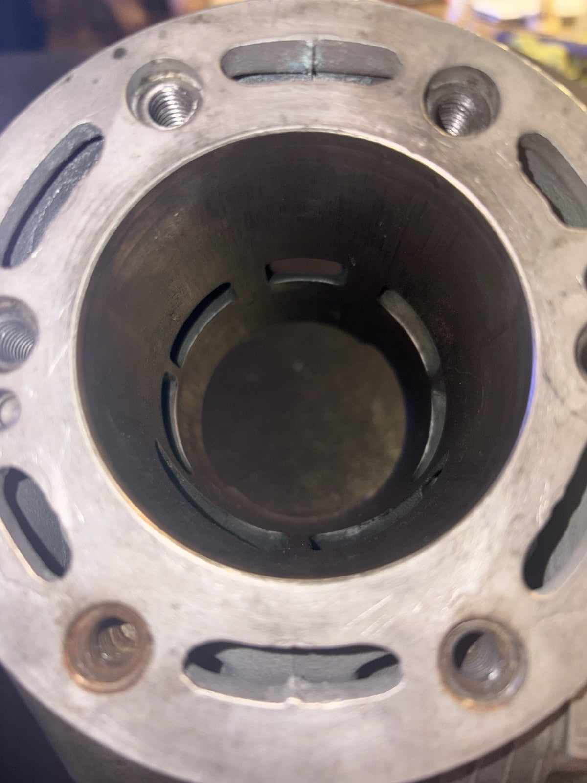 2003 Honda Cr250r OEM Cylinder Jug Sleeve Top End Case *for Repair*