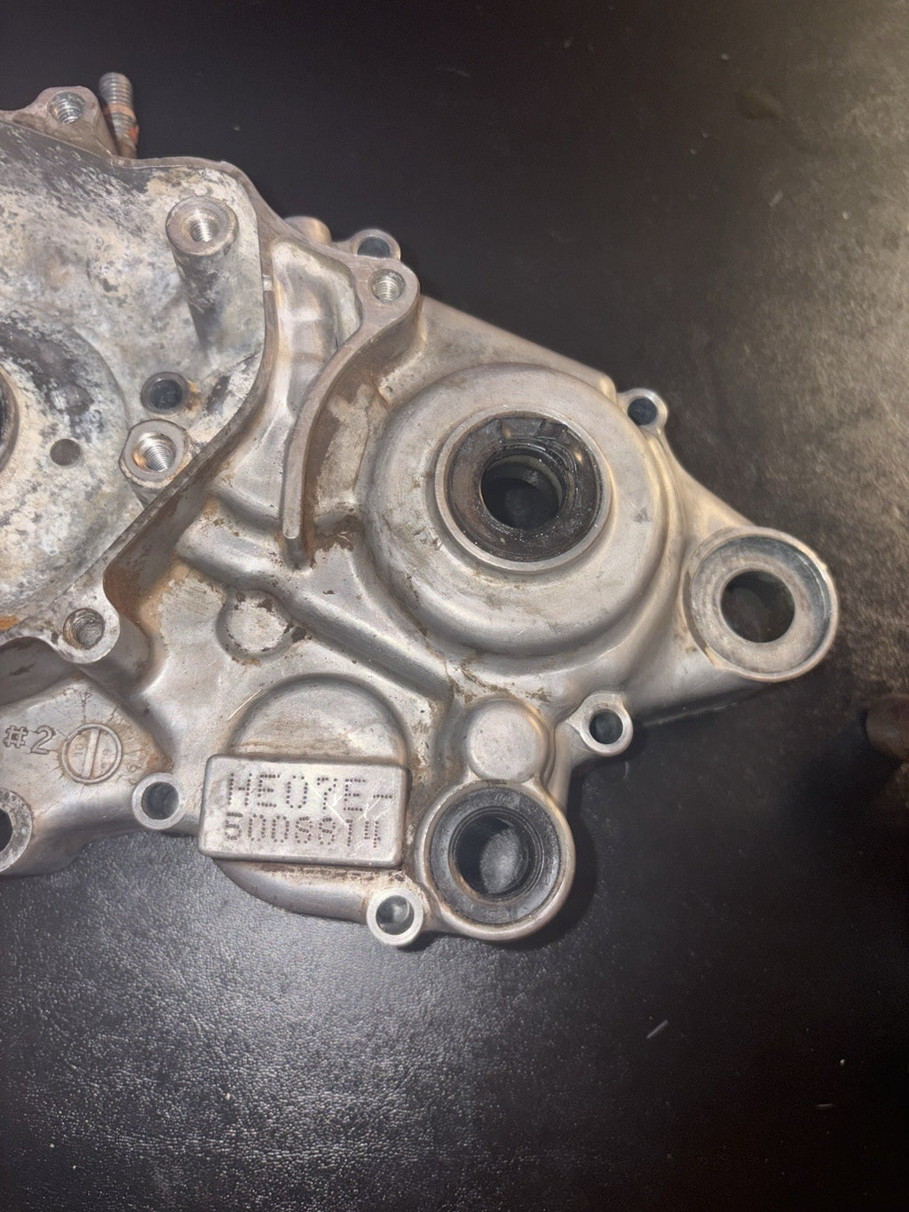 1996-2007 Cr80R Cr85R 2003 OEM Left Right Engine Crank Case Pair Block Bottom