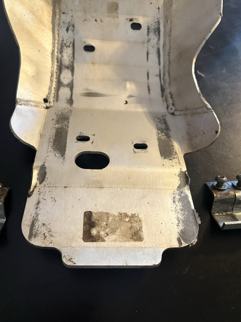 2005-2008 Honda Crf450r Moose Racing Aluminum Skid Plate Bash Slide Crash Guard
