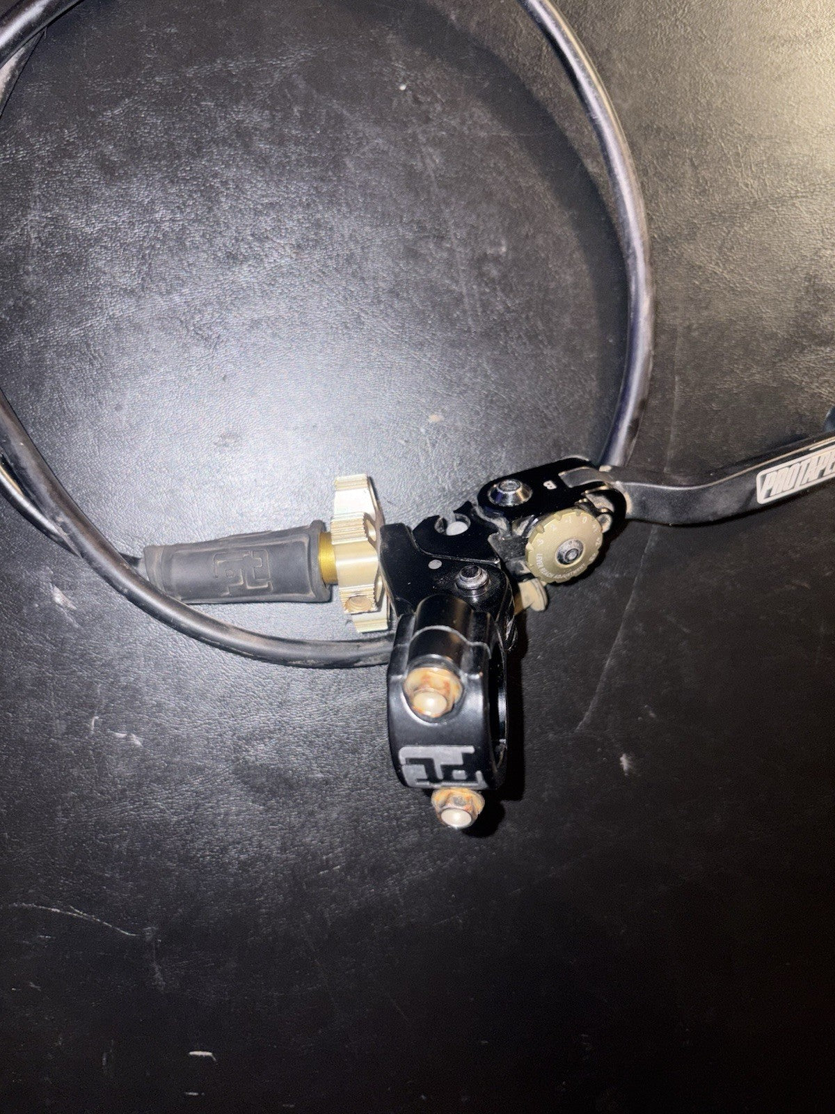 2010-2013 Yamaha Yz450f Pro Taper  Clutch Perch Lever Mount Cable Assembly
