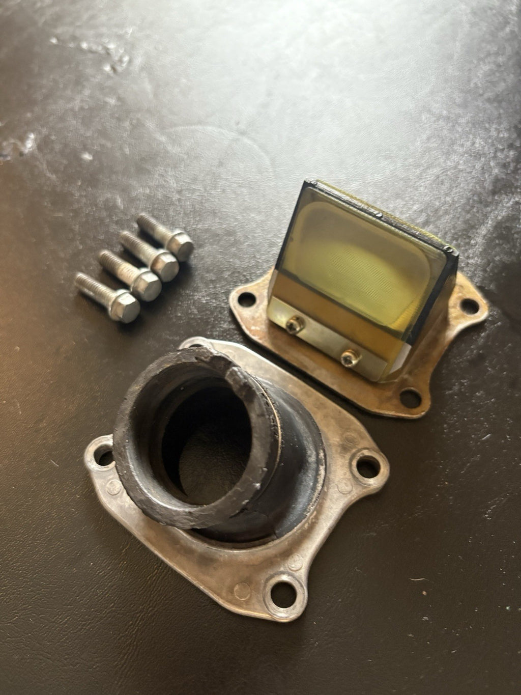 1996-2002 Honda Cr85r Cr85 Cr85rb Reed Valve Cage Intake Air Manifold Boot