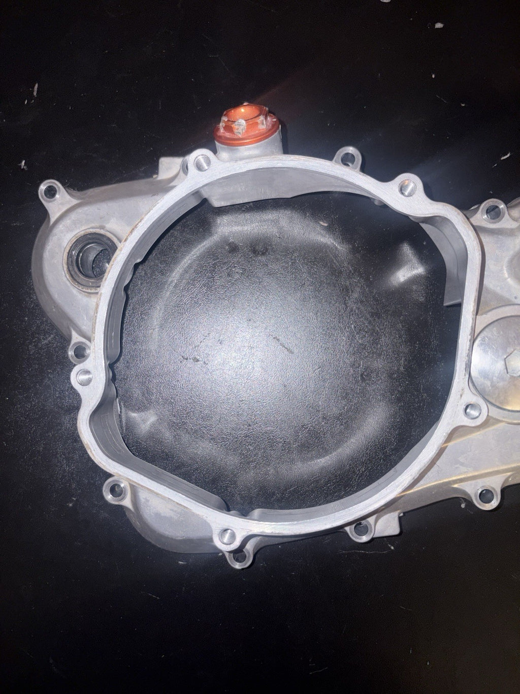 2004 - 2009 Honda CRF250R OEM Engine Right Case Inner Clutch Cover Water Pump