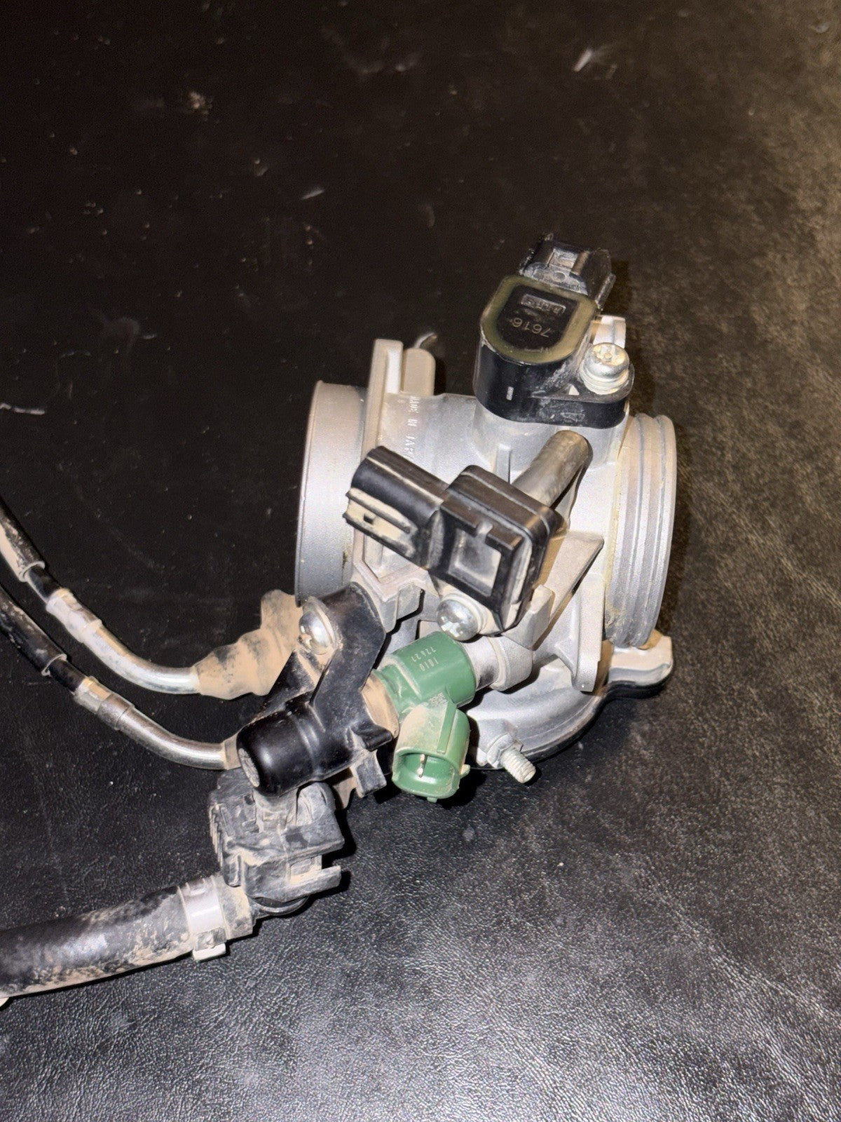 2012 Yamaha Yz450f  OEM Mikuni Throttle Body Fuel Injector Efi Cables Assembly