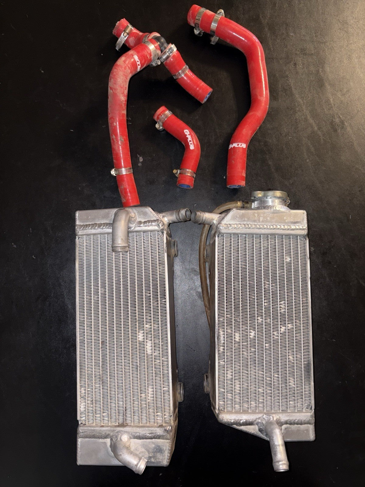 2005-2008 Honda Crf450r Radiator Rads Coolant System Lines Hoses