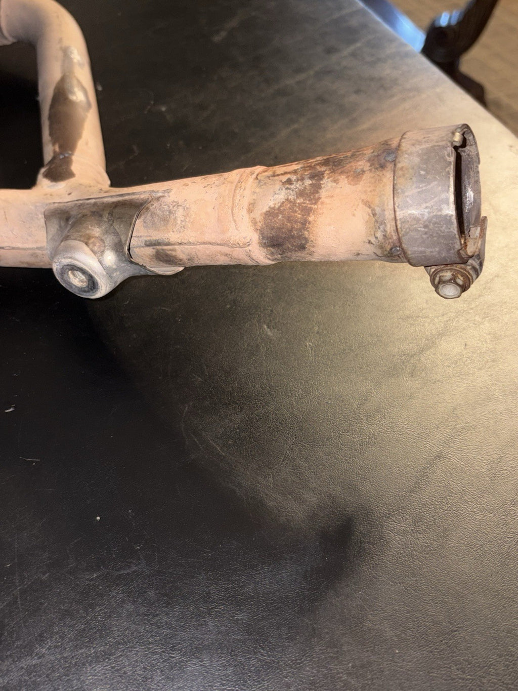 2006-2009 CRF250R OEM Exhaust Mid Y Pipe Dual Muffler Silencer Tail Slip On