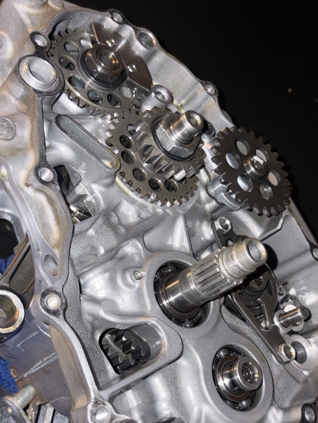 2015 Yamaha Yz250f OEM Complete Engine Bottom End Transmission Crankcase Cases