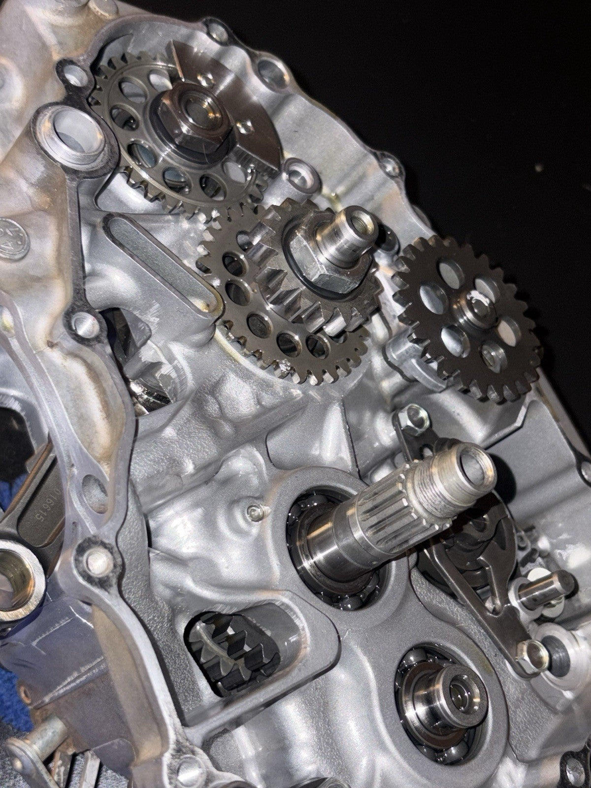 2015 Yamaha Yz250f OEM Complete Engine Bottom End Transmission Crankcase Cases
