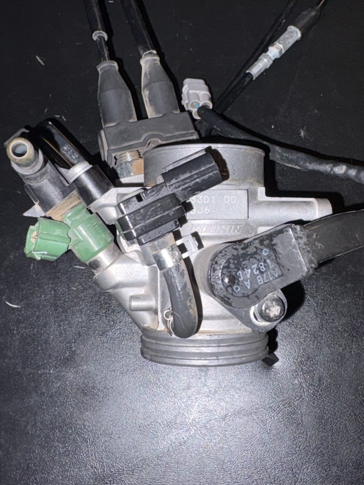 2010-2013 12 YAMAHA YZ450f YZ 450 OEM EFI Keihin Throttle Body Assembly Injector