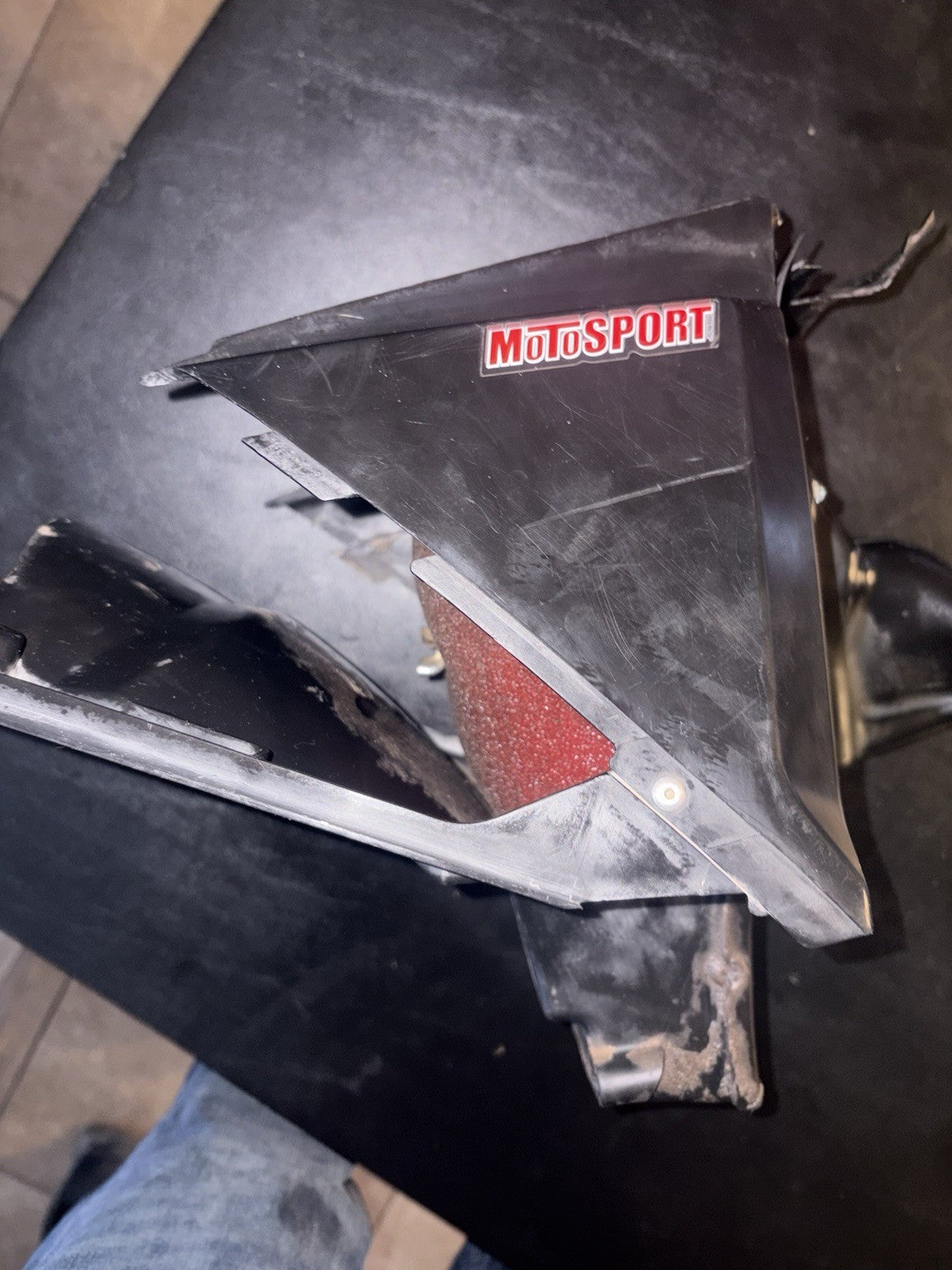 2007 CRF450R Airbox OEM Air Intake Box Boot Honda CRF450 CRF 2006-2008