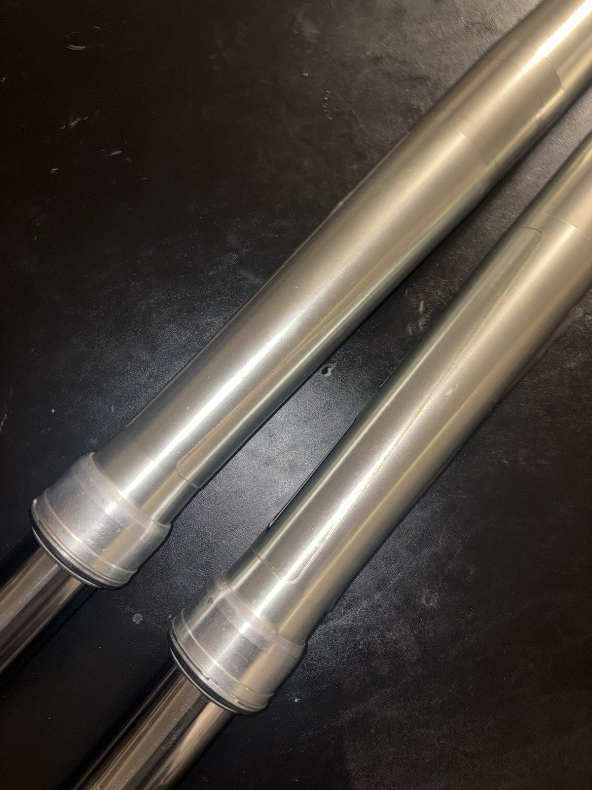 2002 Honda Cr125r  OEM KYB Front Forks Shock Suspension Springs Pair Left Right